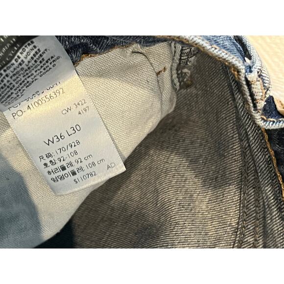 Levi's Signature Relaxed Jeans Mens 36x30 - Picture 4 of 4
